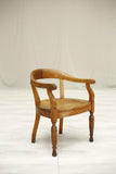 Antique 19th century oak desk chair - TallBoy Interiors