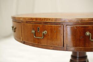 Georgian Antique leather topped rent table - TallBoy Interiors