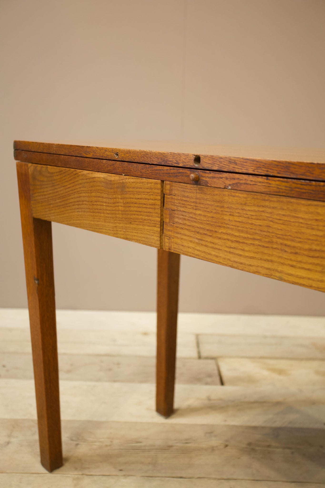 Victorian Satin wood fold over table