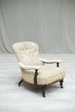 19th century Antique country house open armchair - TallBoy Interiors
