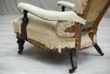 19th century Antique country house open armchair - TallBoy Interiors