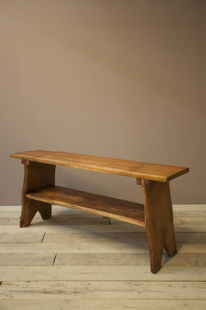 20th century Naturalistic Amboyna console table