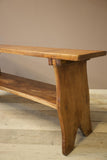 20th century Naturalistic Amboyna console table