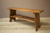 20th century Naturalistic Amboyna console table