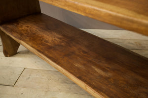 20th century Naturalistic Amboyna console table