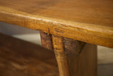 20th century Naturalistic Amboyna console table