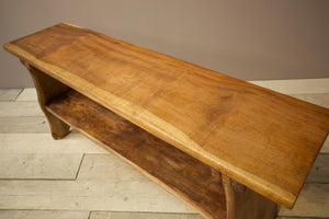 20th century Naturalistic Amboyna console table