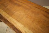 20th century Naturalistic Amboyna console table
