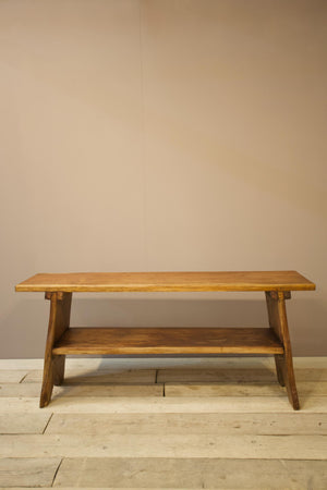 20th century Naturalistic Amboyna console table