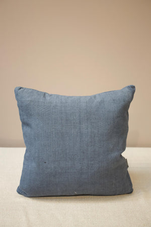 Italian Linen scatter cushion - lined indigo