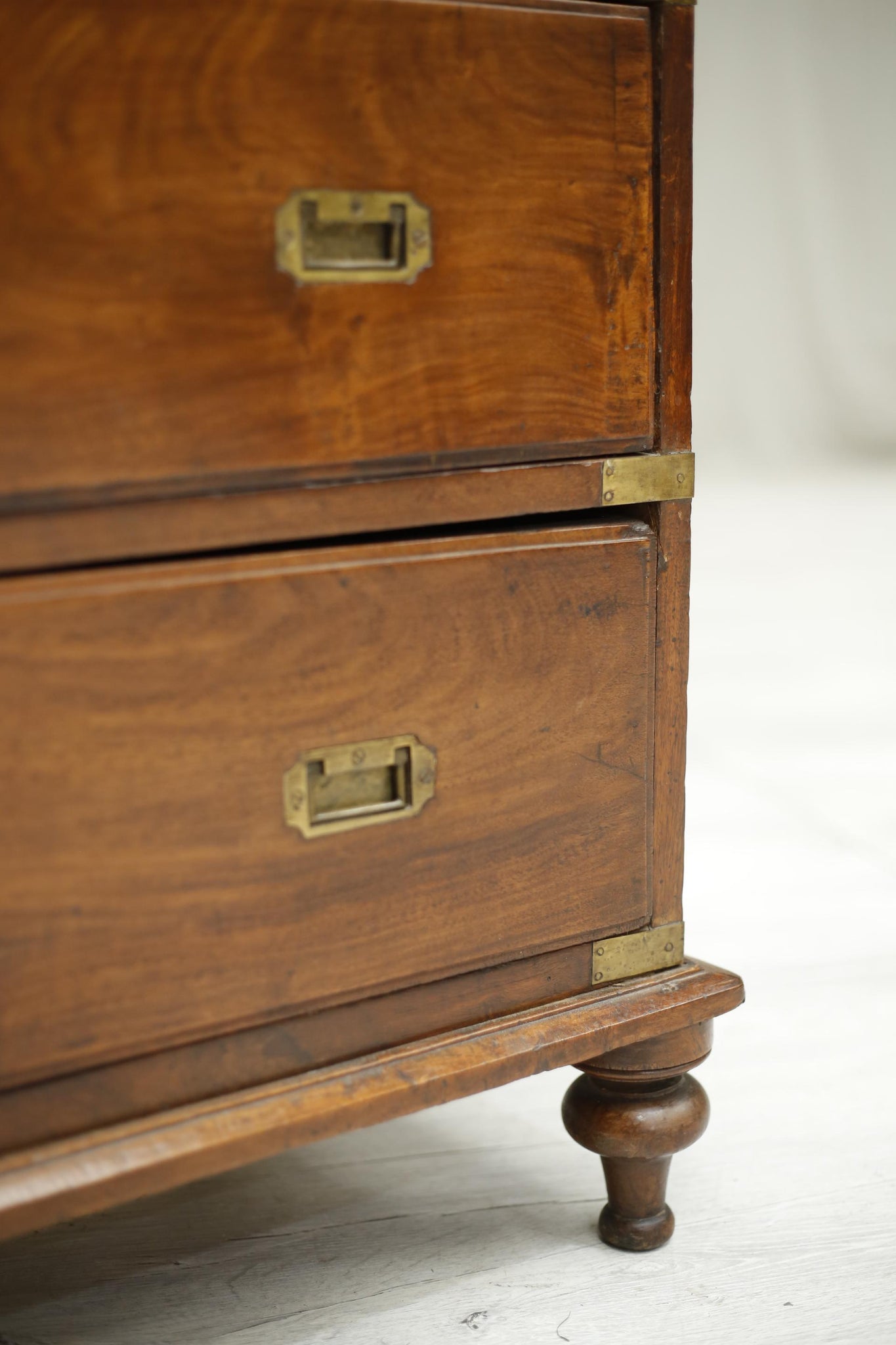 19th century Antique Anglo-Indian camphor wood campaign drawers - TallBoy Interiors