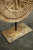 Carved 19th century Dutch pan trivet - No 2