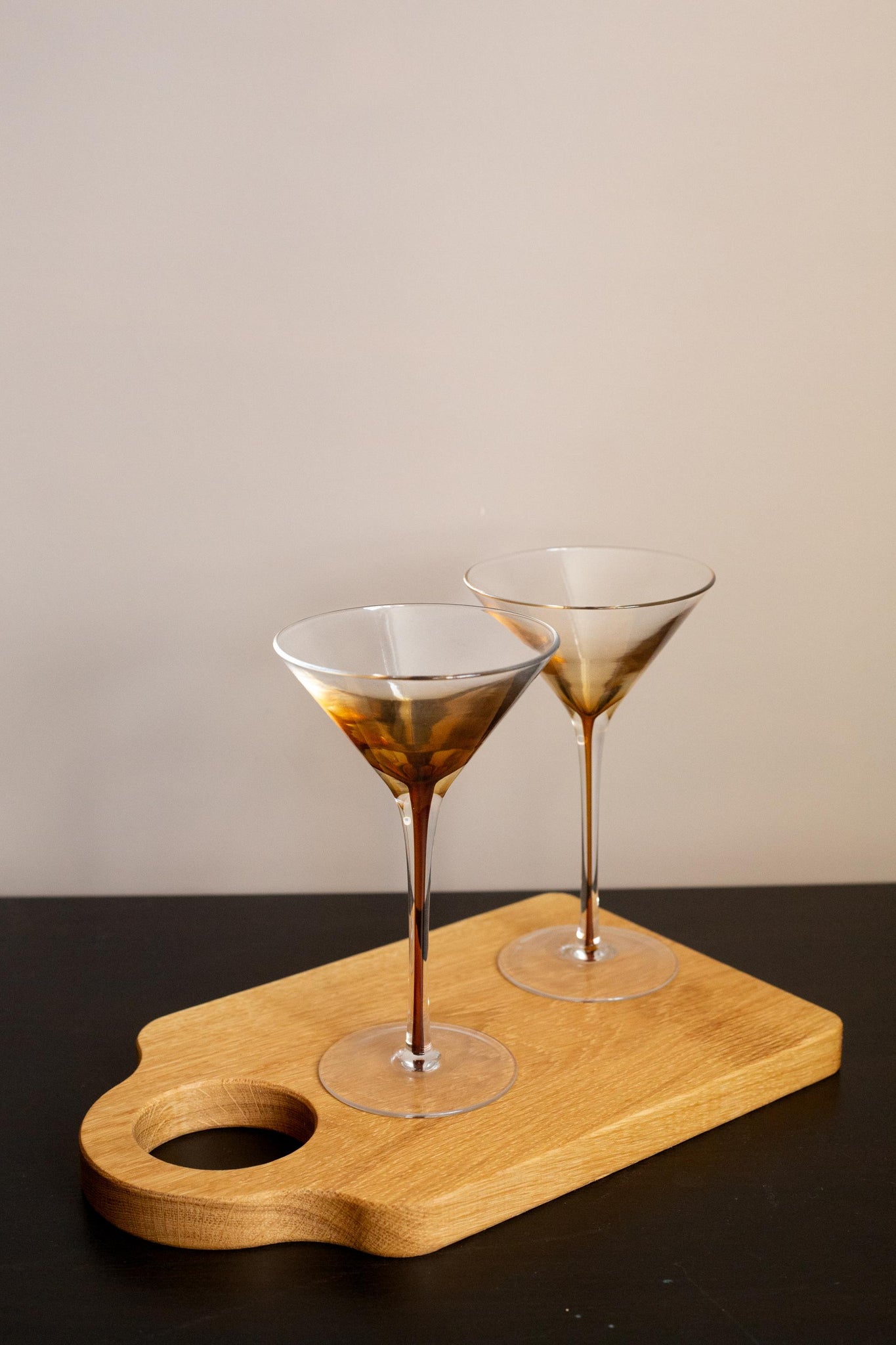 Martini glass 'AMBER'