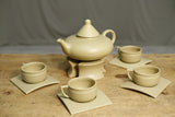 1950's Green tea set with Japanese influence