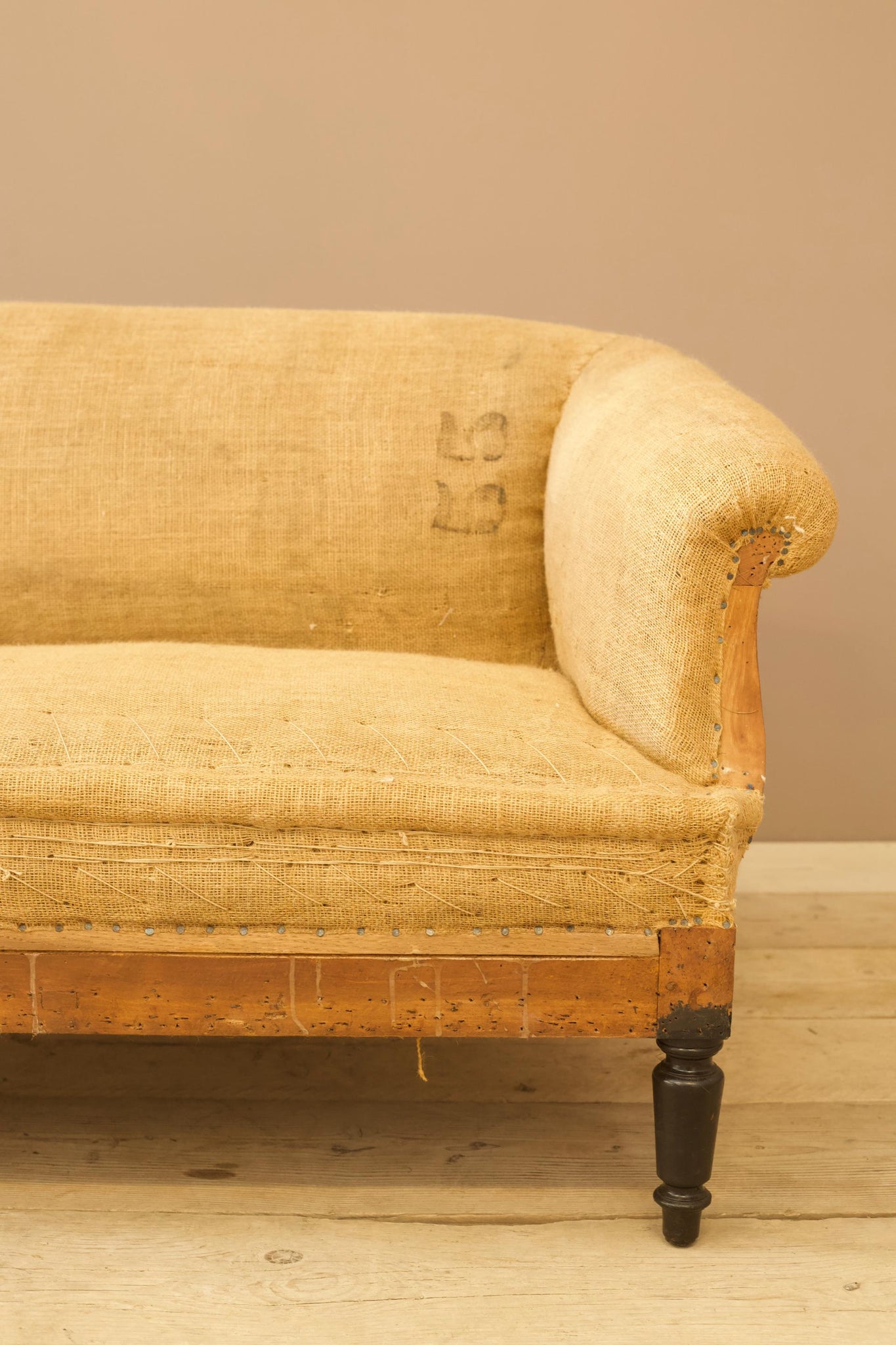 Napoleon III square sided sofa