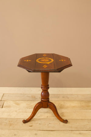 19th century Exotic hardwood ships table