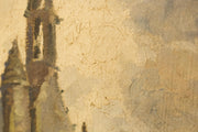 20th century oil on canvas painting by Jean LaForgue - TallBoy Interiors