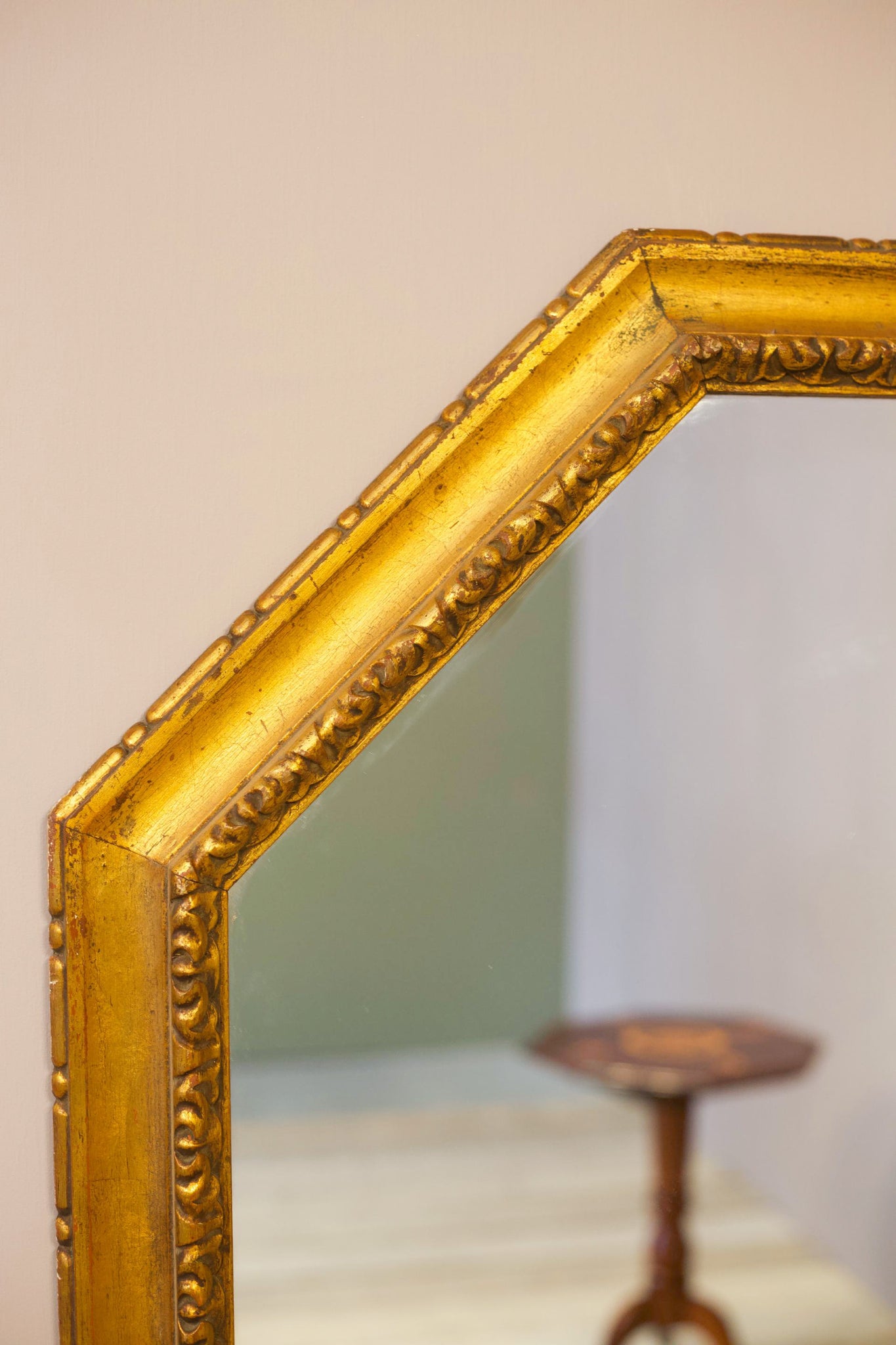 Very large 20th century gilt mirror