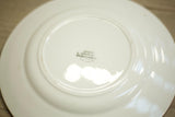 Vintage French hand decorated side plates