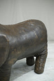 20th century Grey leather Omersa elephant