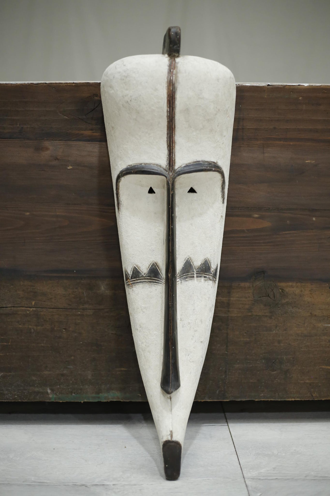 20th century African tribal mask from Gabon - Large