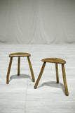 Pair of Antique 20th century country stools