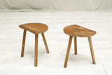 Pair of early 20th century French country stools