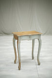 Antique Early 20th century French painted side table