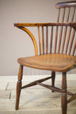 18th century Ash and Elm comb back Windsor chair