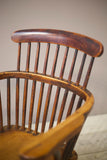 18th century Ash and Elm comb back Windsor chair