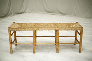 19th century Antique French seated bench