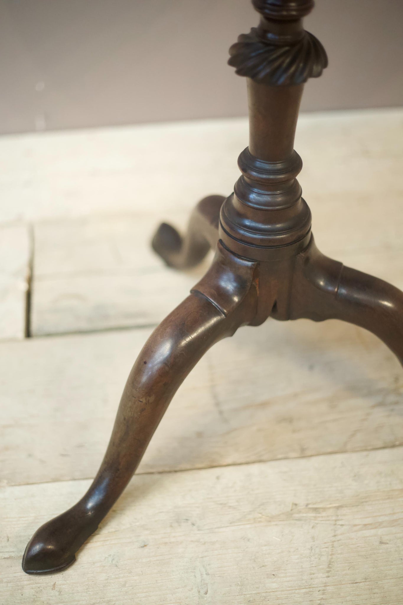 Victorian mahogany tripod table