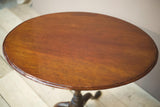 Victorian mahogany tripod table
