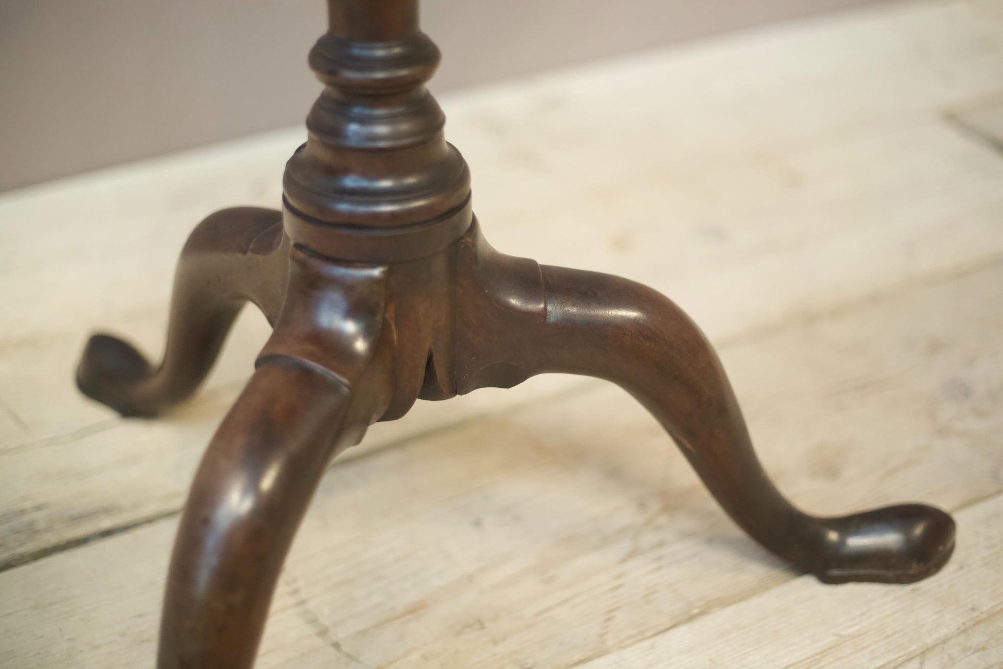 Victorian mahogany tripod table