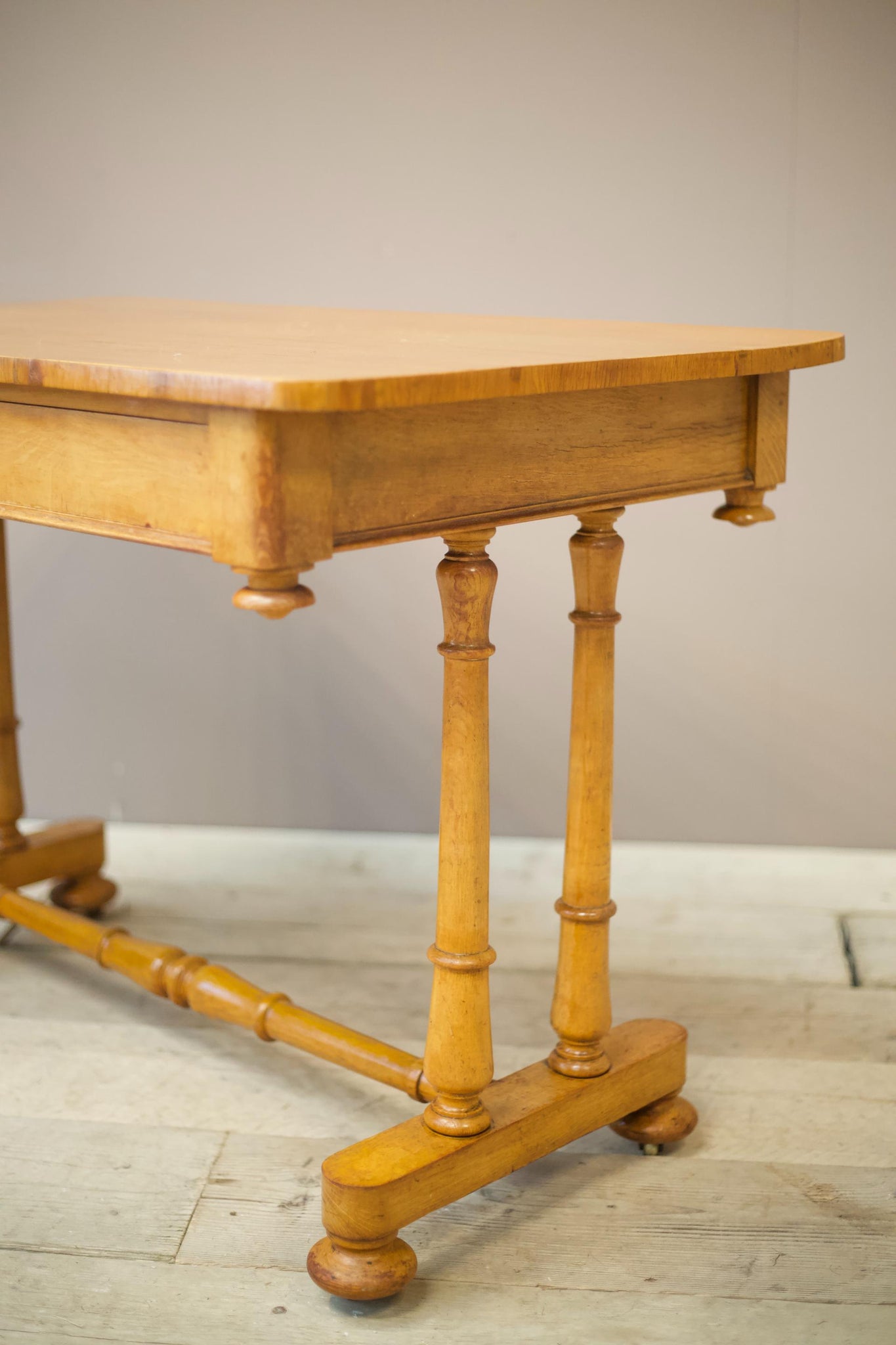 Victorian Ash library table