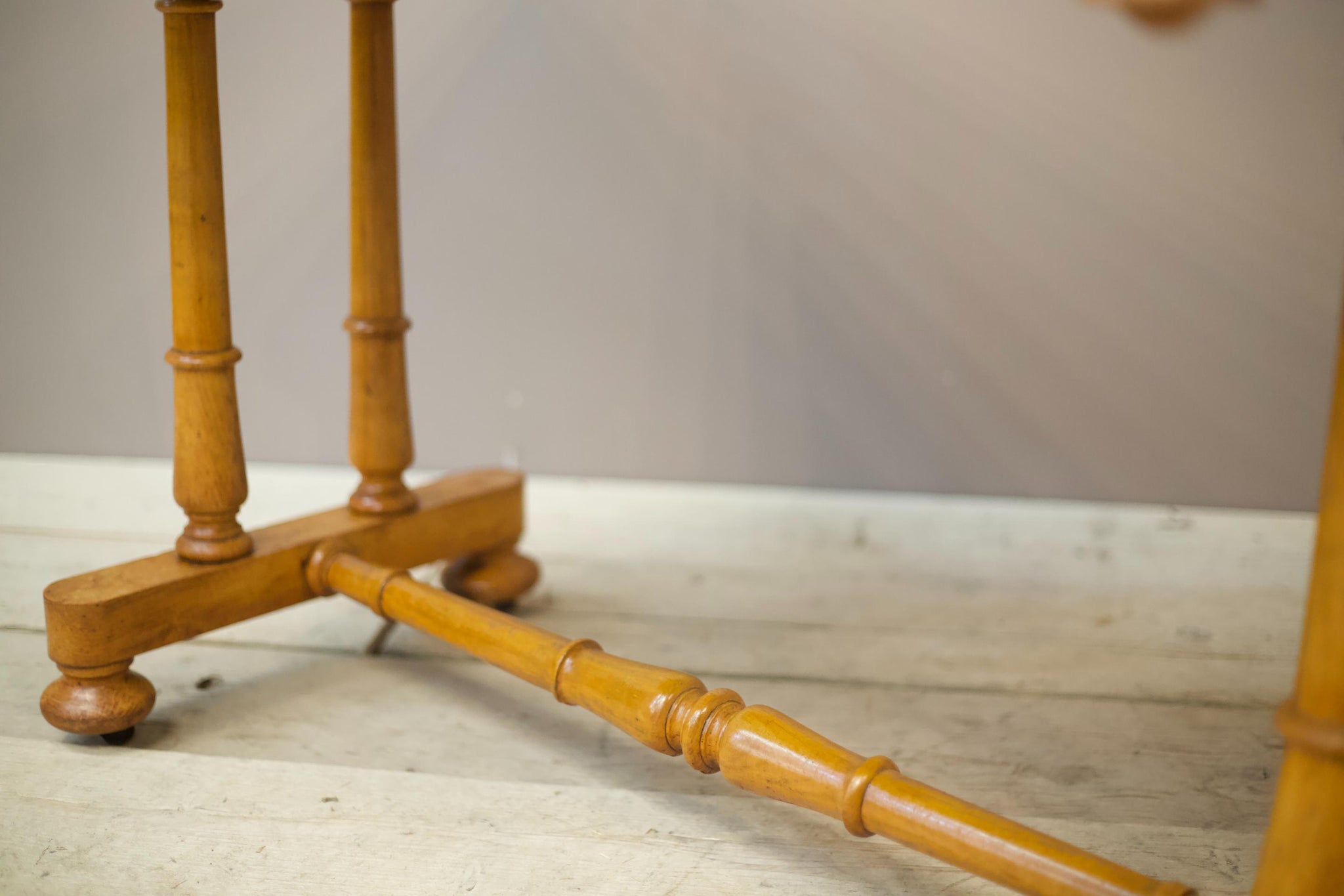 Victorian Ash library table