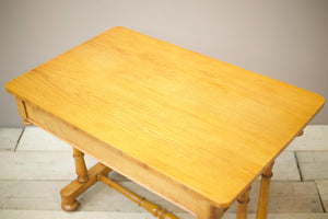 Victorian Ash library table