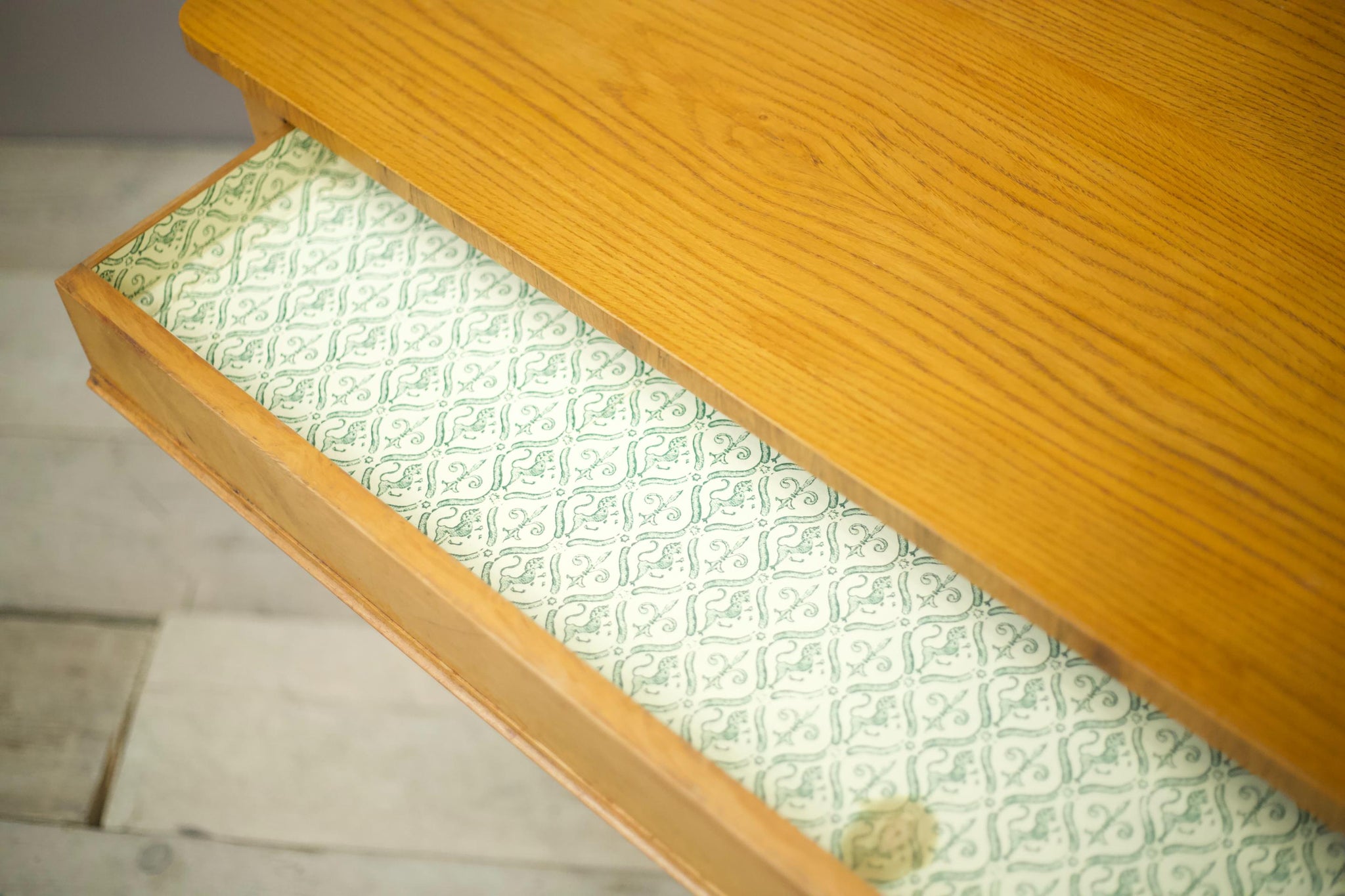 Victorian Ash library table