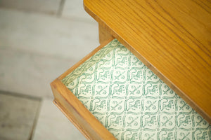 Victorian Ash library table