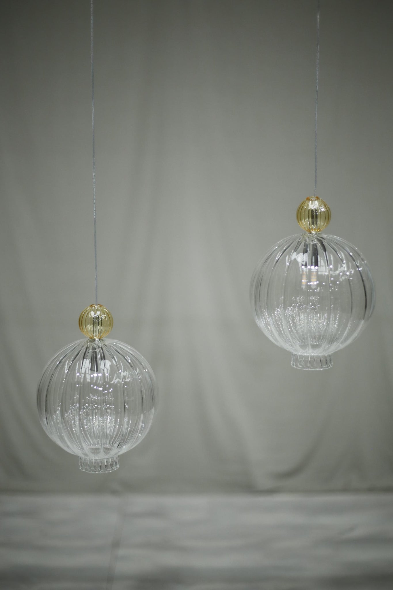Italian blown glass Silhouette pendant lights