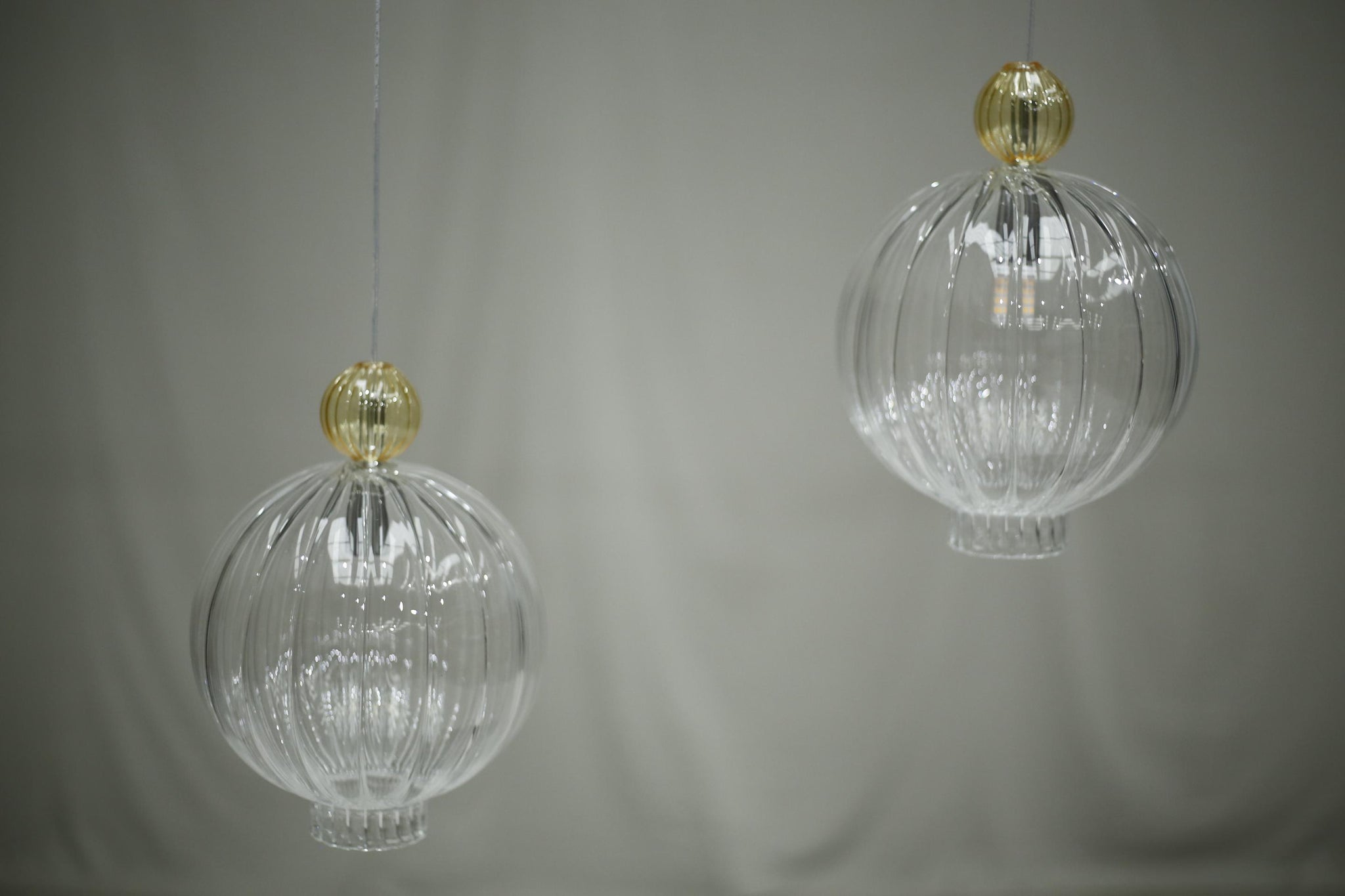 Italian blown glass Silhouette pendant lights