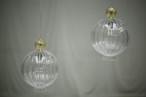 Italian blown glass Silhouette pendant lights