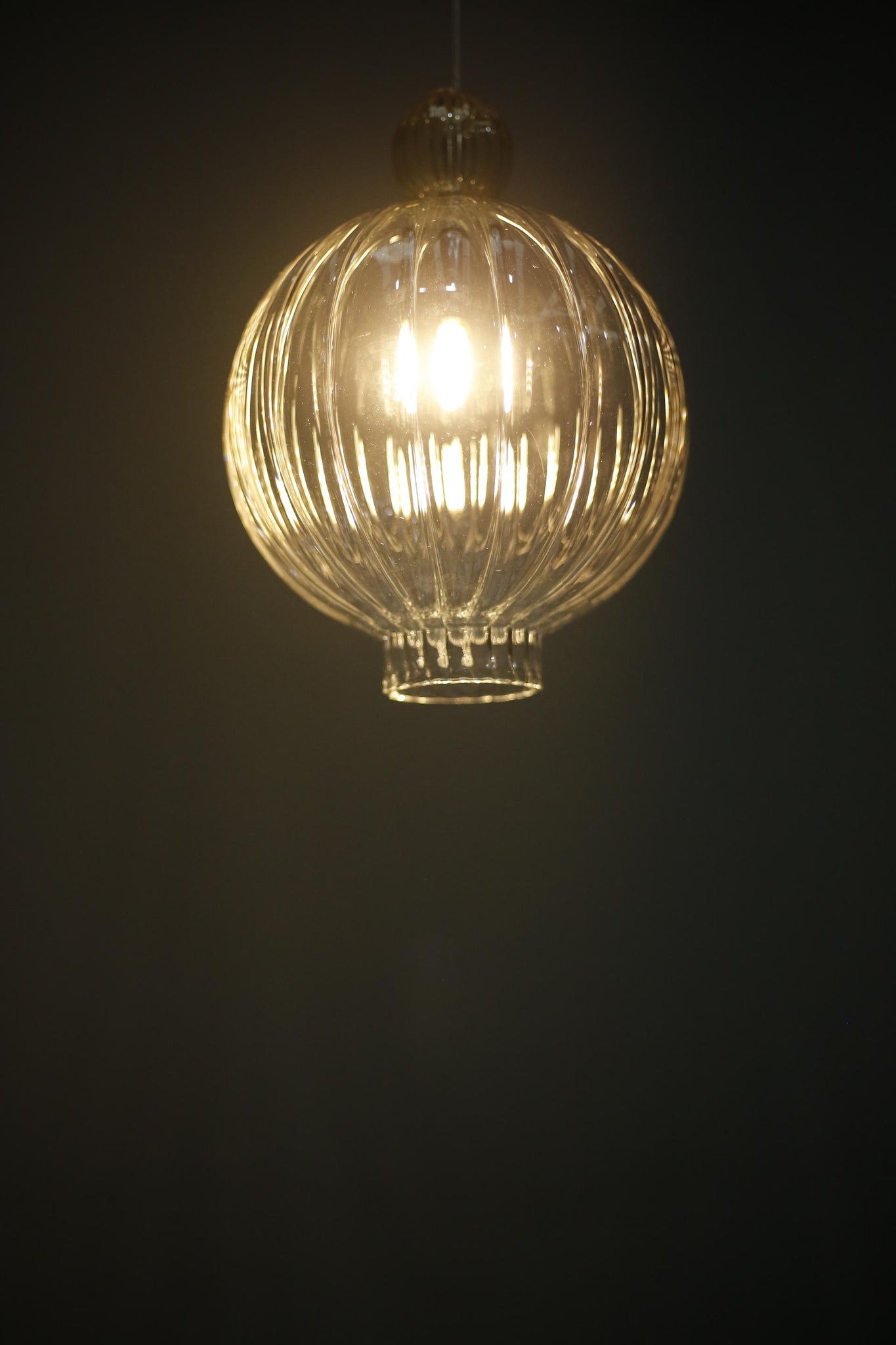 Italian blown glass Silhouette pendant lights