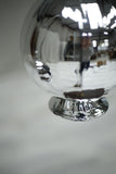 Italian blown glass Witch's ball pendant light