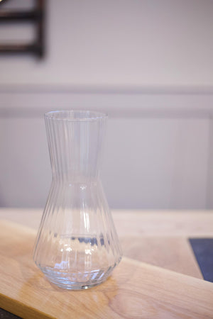 'Ice' Scandinavian design glass carafe