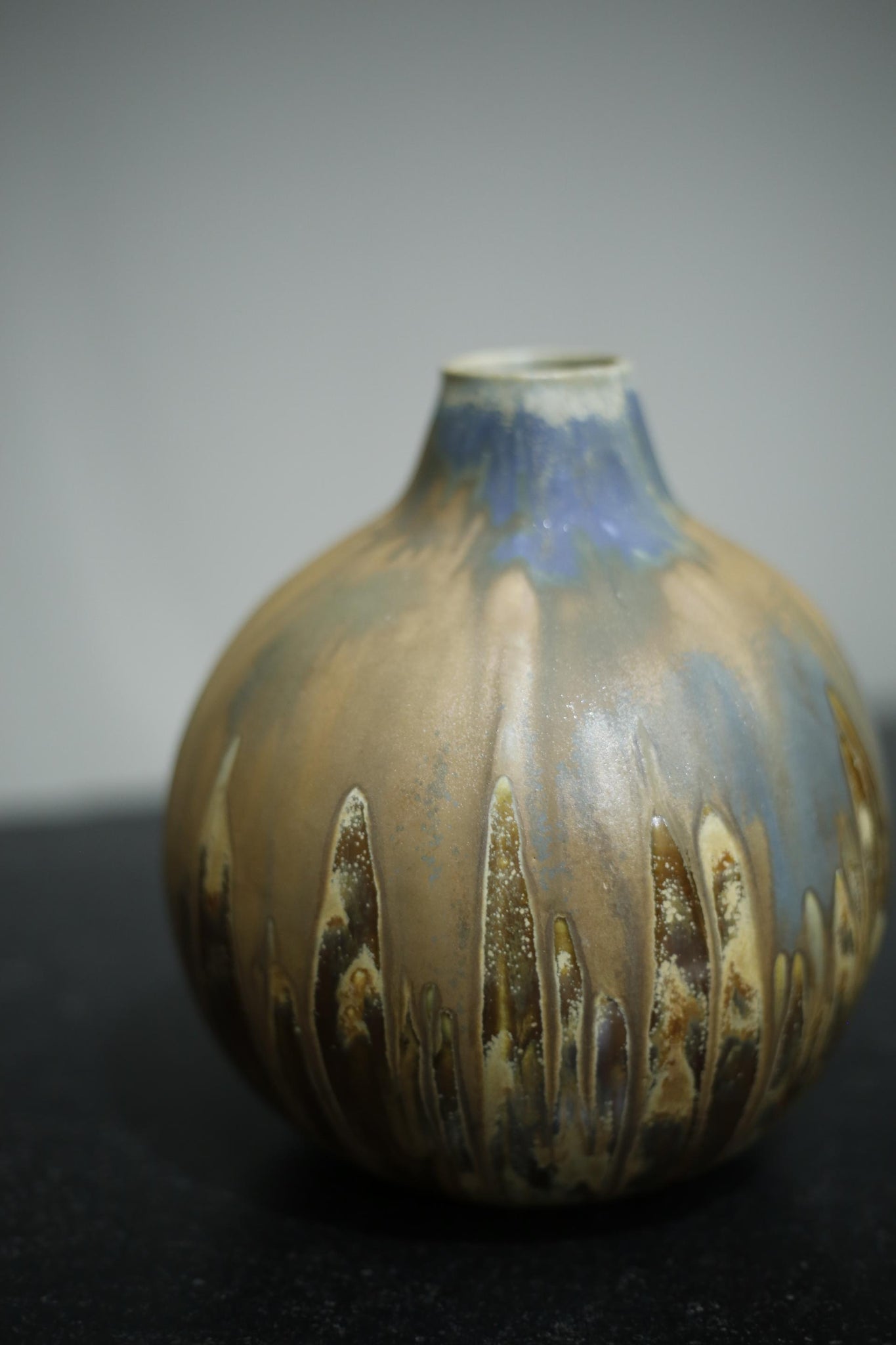 20th century Studio pottery abstract vase