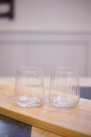 'Ice' Scandinavian design glass tumbler