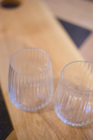 'Ice' Scandinavian design glass tumbler