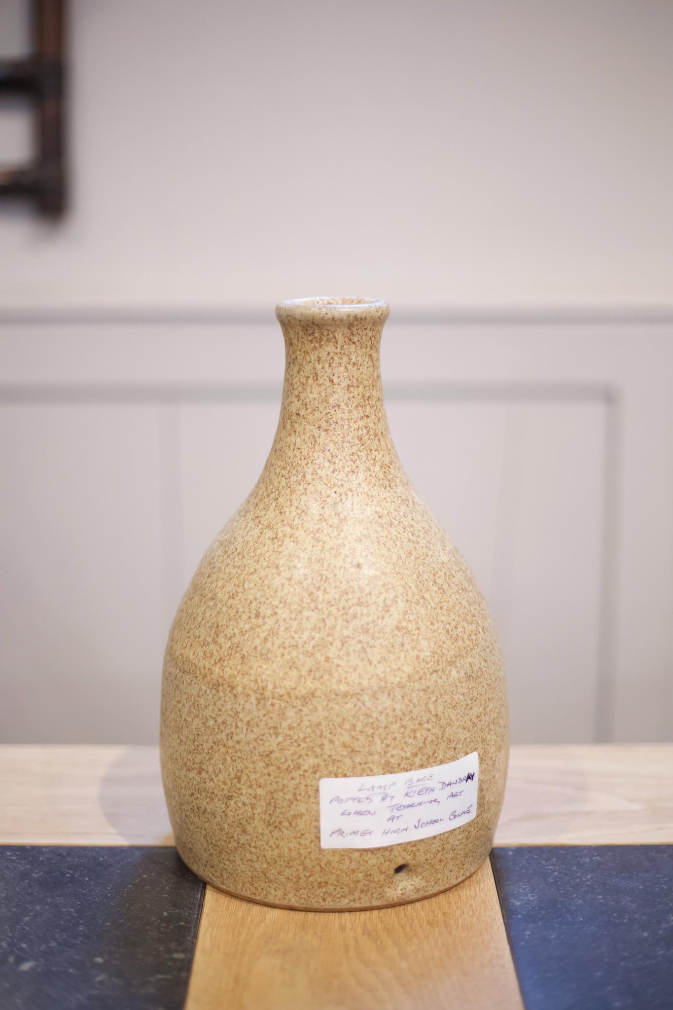 British studio pottery vase By Keith Dawdray