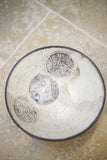20th century large abstract patterned bowl